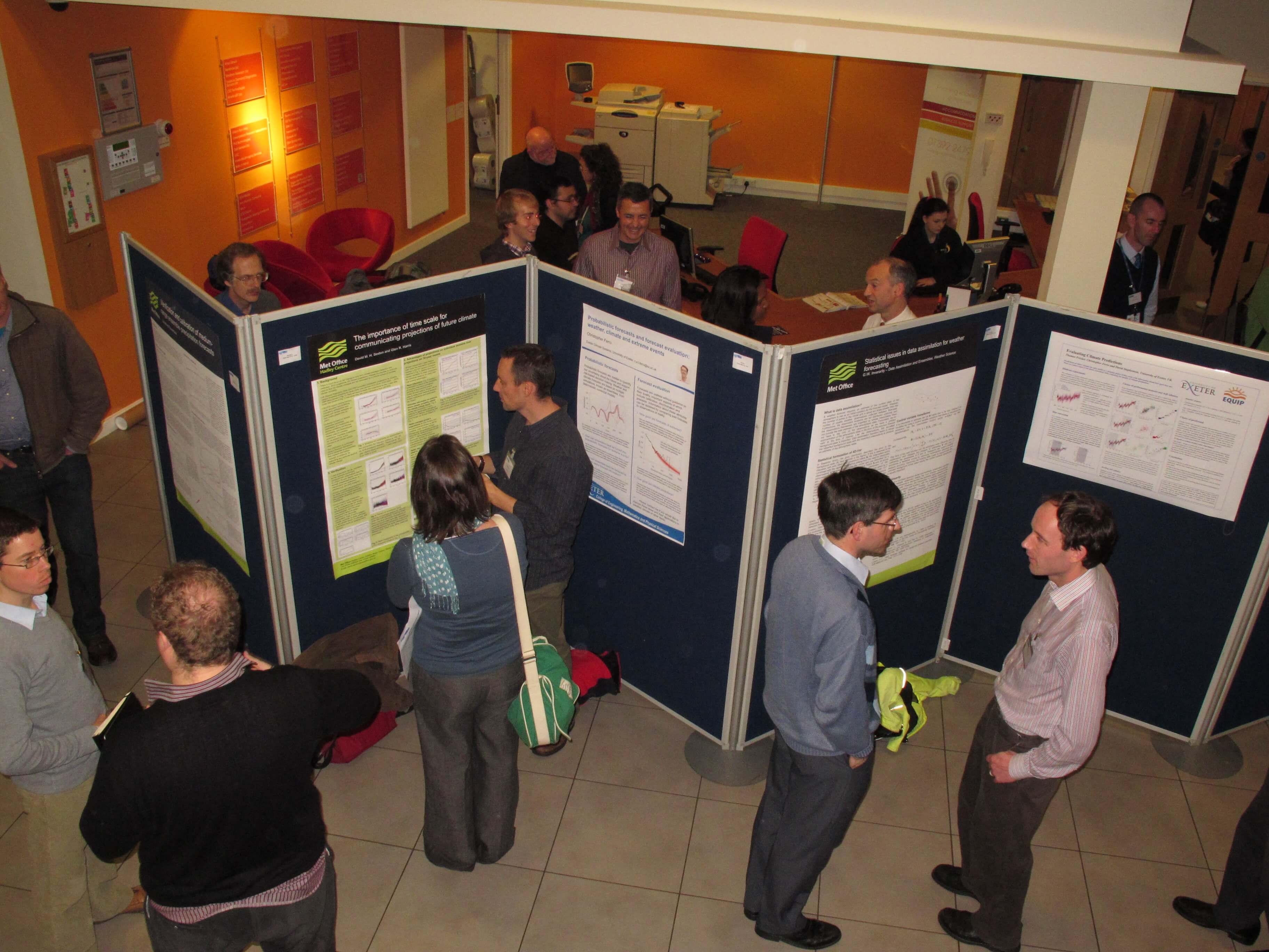 Exeter Initiative for Statistics and its Applications (ExIStA) launch - group of delegates